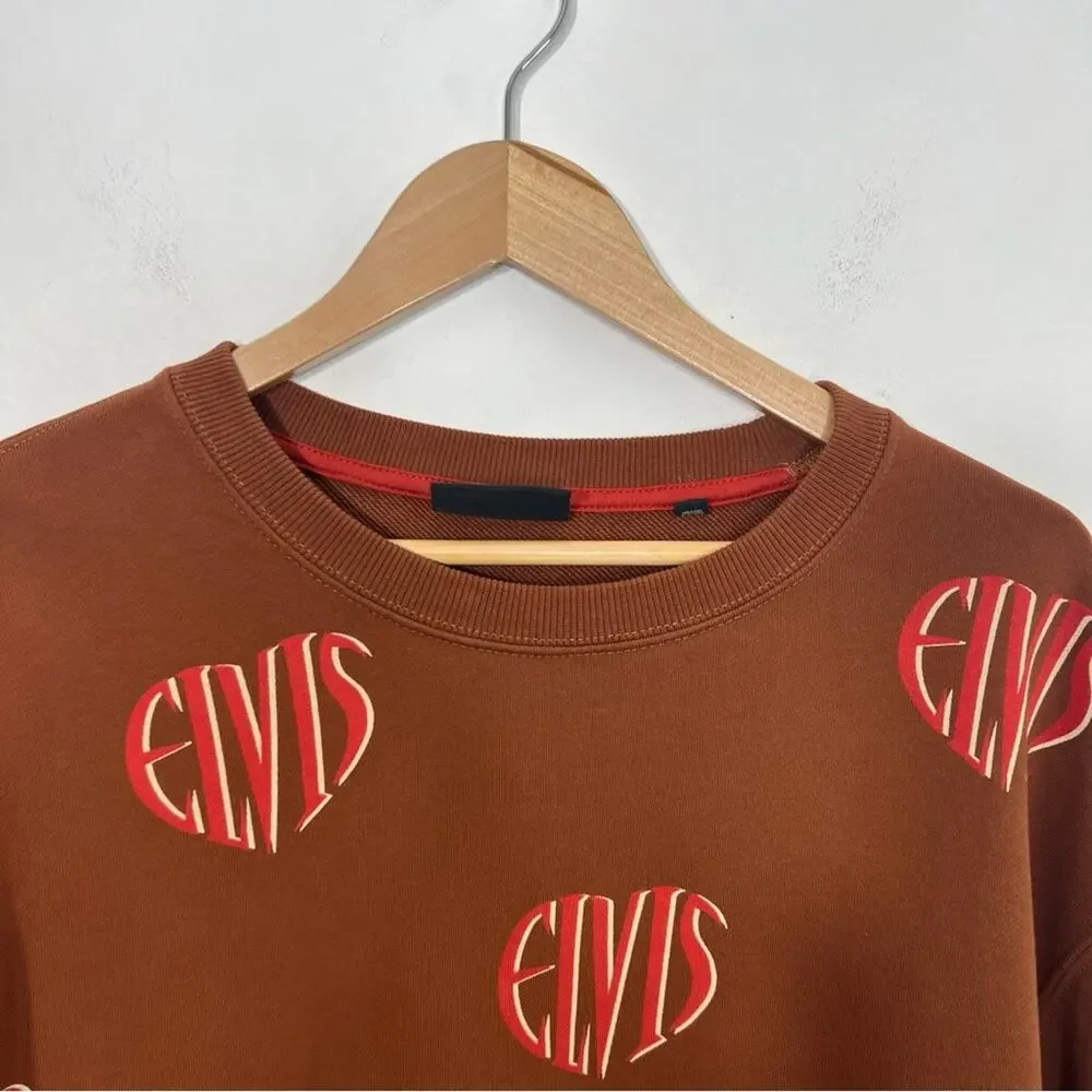 Scotch and Soda Elvis Organic Cotton Crewneck Sweatshirt Size XXL